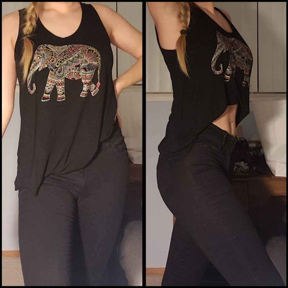 Black Elephant tank top!